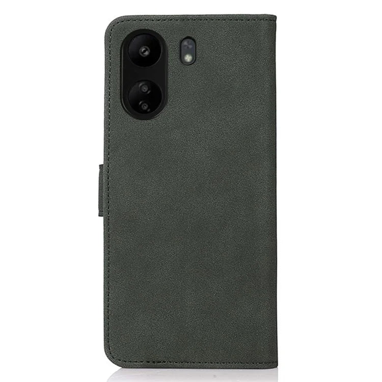 KHAZNEH For Xiaomi Redmi 13C 4G / 5G / Poco C65 4G Case Stand PU Leather Wallet Flip Phone Cover