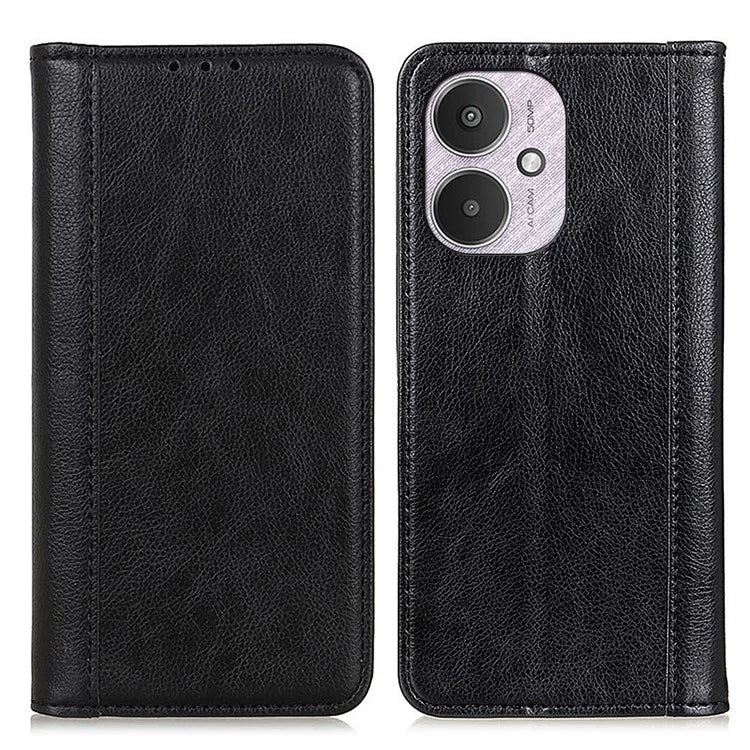 For Xiaomi Redmi 13C 4G / 5G / Poco C65 4G Case Split Leather Wallet Stand Protective Phone Cover