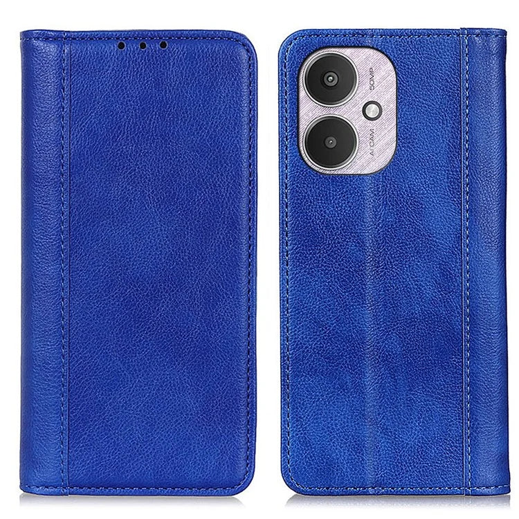 For Xiaomi Redmi 13C 4G / 5G / Poco C65 4G Case Split Leather Wallet Stand Protective Phone Cover