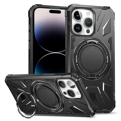 For iPhone 14 Pro Case Magnetic Scratch-resistant TPU+PC Mobile Phone Cover