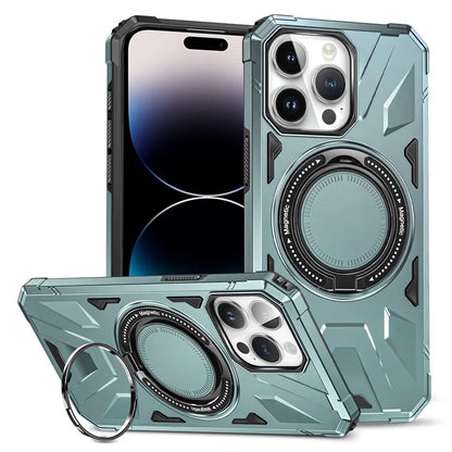 For iPhone 14 Pro Case Magnetic Scratch-resistant TPU+PC Mobile Phone Cover