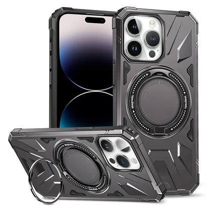 For iPhone 14 Pro Case Magnetic Scratch-resistant TPU+PC Mobile Phone Cover