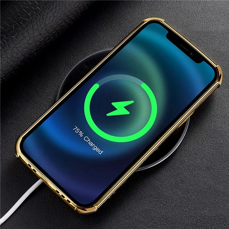 For Xiaomi 14 Pro Case 6D Electroplating Leather+TPU Anti-drop Phone Cover