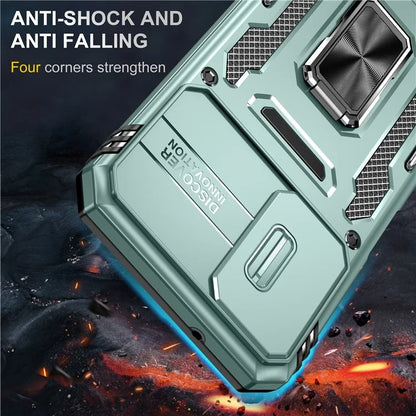Armor Series For Samsung Galaxy A05s 4G Case Slide Lens Shield PC+TPU Anti-fall Phone Cover