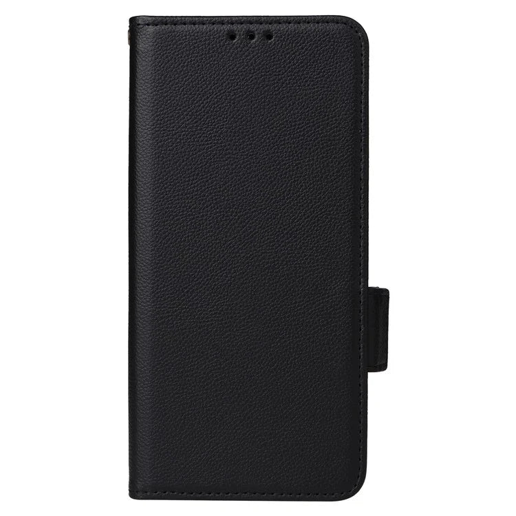 For Xiaomi 14 Pro Wallet Phone Case Magnetic Litchi Texture PU Leather Phone Cover with Strap