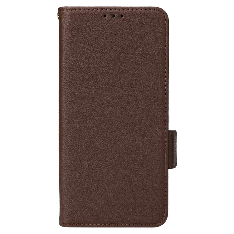 For Xiaomi 14 Pro Wallet Phone Case Magnetic Litchi Texture PU Leather Phone Cover with Strap