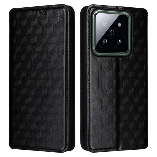 For Xiaomi 14 Pro Cell Phone Case Magnetic Closing Leather Wallet Phone Cover