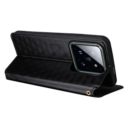 For Xiaomi 14 Pro Cell Phone Case Magnetic Closing Leather Wallet Phone Cover