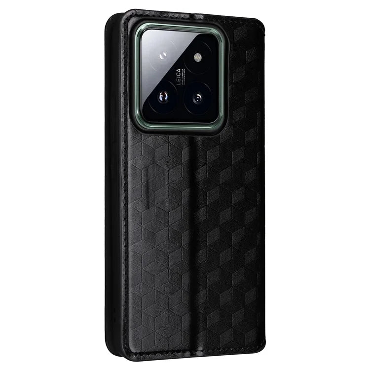 For Xiaomi 14 Pro Cell Phone Case Magnetic Closing Leather Wallet Phone Cover