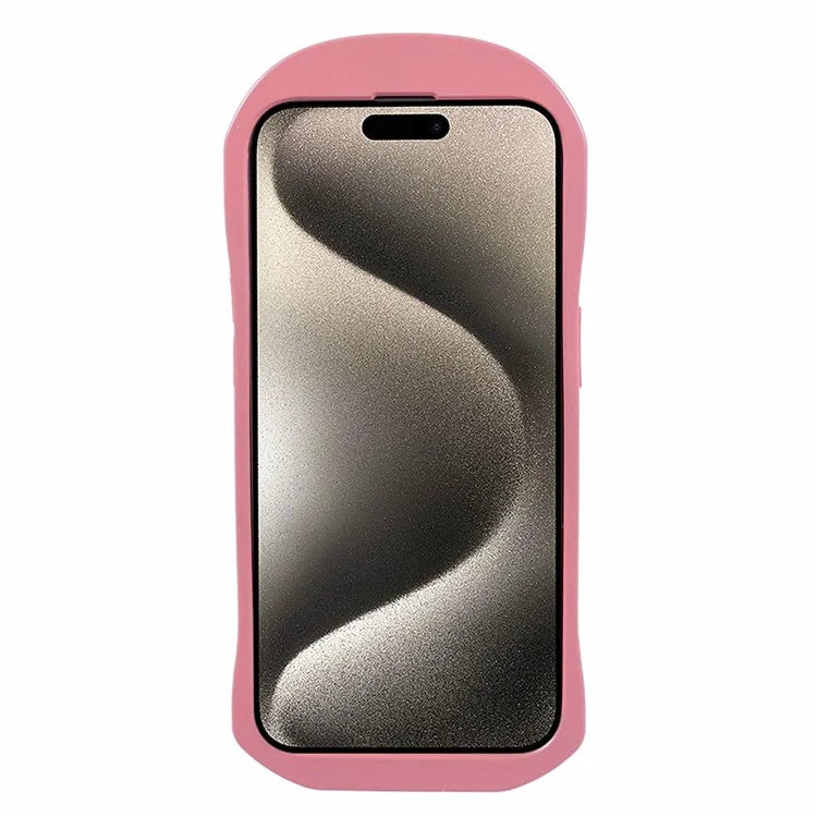For iPhone 15 Pro Max Kickstand Cover Sports Car Shape Scratch Resistant Phone Case