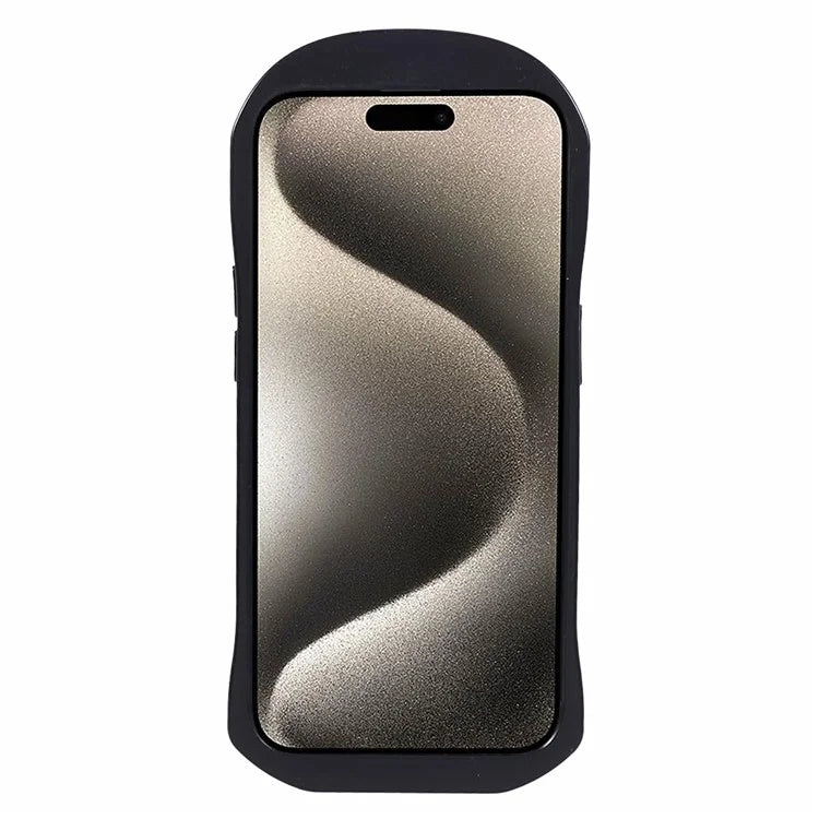 For iPhone 15 Pro Max Kickstand Cover Sports Car Shape Scratch Resistant Phone Case