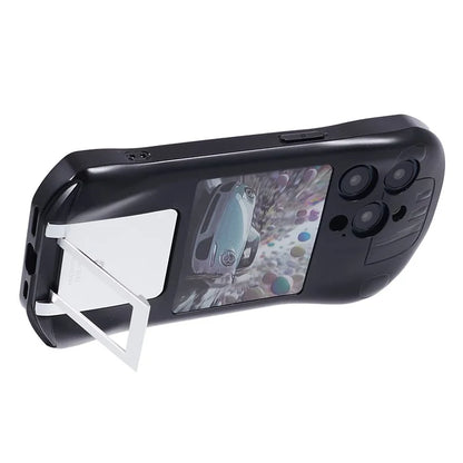 For iPhone 15 Pro Max Kickstand Cover Sports Car Shape Scratch Resistant Phone Case
