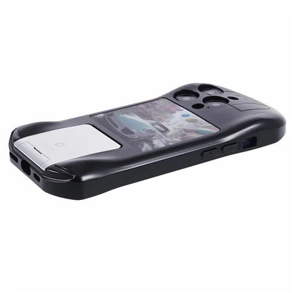 For iPhone 15 Pro Max Kickstand Cover Sports Car Shape Scratch Resistant Phone Case