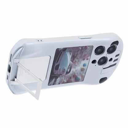 For iPhone 15 Pro Max Kickstand Cover Sports Car Shape Scratch Resistant Phone Case