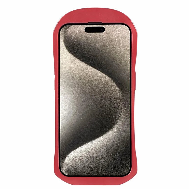 For iPhone 15 Pro Max Kickstand Cover Sports Car Shape Scratch Resistant Phone Case