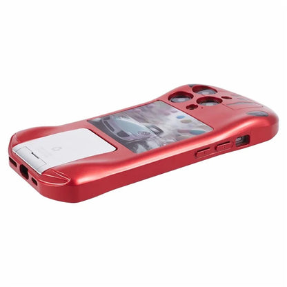 For iPhone 15 Pro Max Kickstand Cover Sports Car Shape Scratch Resistant Phone Case