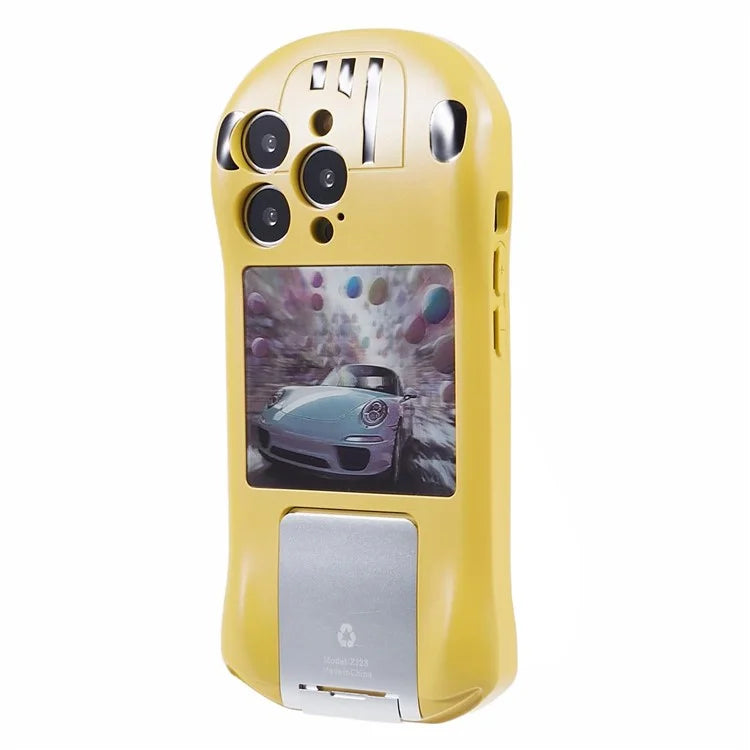 For iPhone 13 Pro Case Kickstand Sports Car Shape Personalized Phone Cover