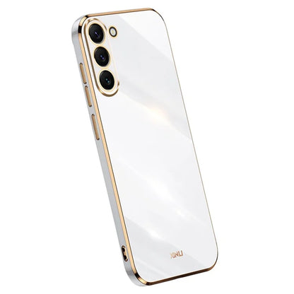 XINLI For Samsung Galaxy S24+ Case Electroplated Anti-shock TPU Phone Cover