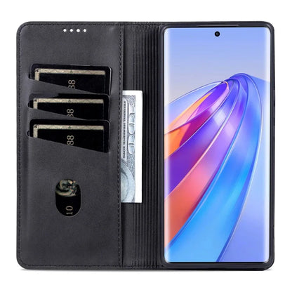 AZNS For Honor Play 50 Plus 5G Case Magnetic Closing Leather Wallet Phone Cover