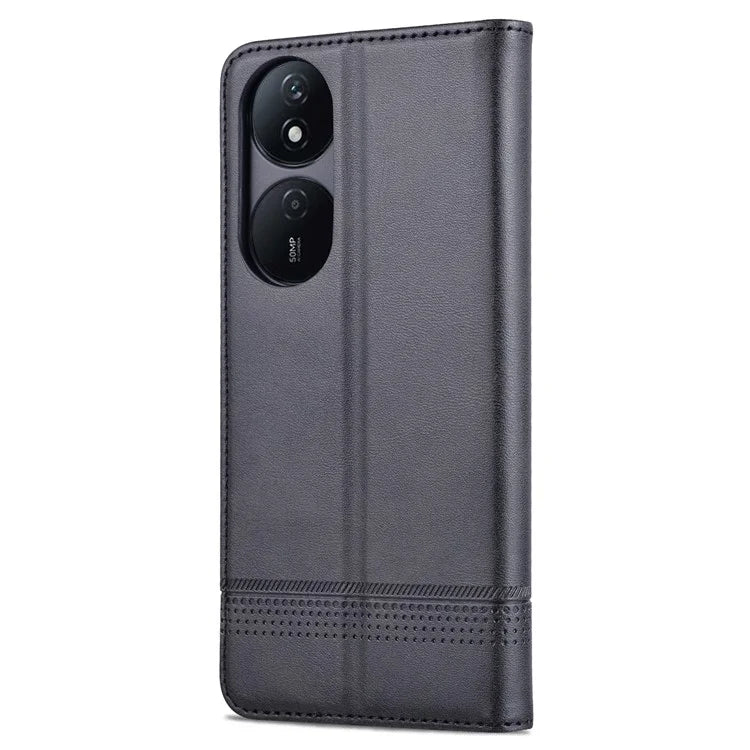 AZNS For Honor Play 50 Plus 5G Case Magnetic Closing Leather Wallet Phone Cover