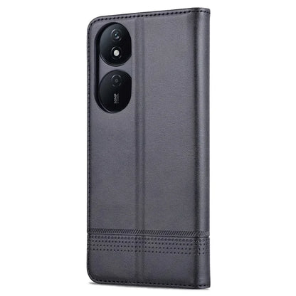 AZNS For Honor Play 50 Plus 5G Case Magnetic Closing Leather Wallet Phone Cover