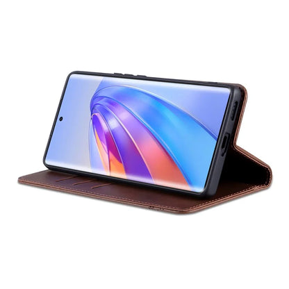 AZNS For Honor Play 50 Plus 5G Case Magnetic Closing Leather Wallet Phone Cover