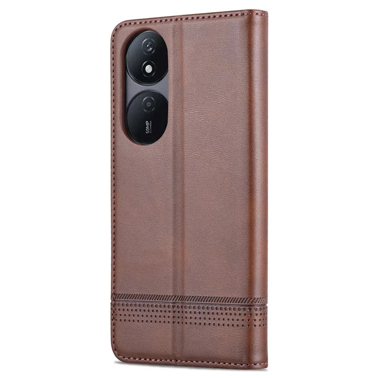 AZNS For Honor Play 50 Plus 5G Case Magnetic Closing Leather Wallet Phone Cover