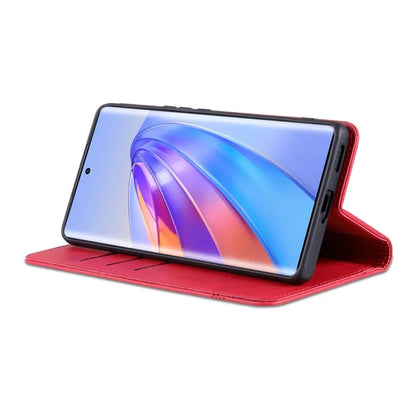 AZNS For Honor Play 50 Plus 5G Case Magnetic Closing Leather Wallet Phone Cover