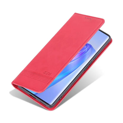 AZNS For Honor Play 50 Plus 5G Case Magnetic Closing Leather Wallet Phone Cover