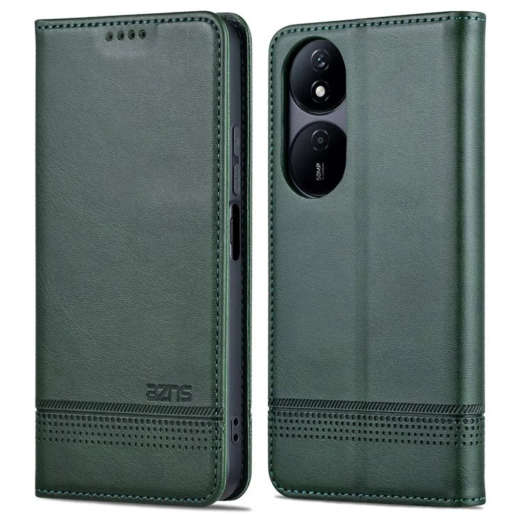 AZNS For Honor Play 50 Plus 5G Case Magnetic Closing Leather Wallet Phone Cover
