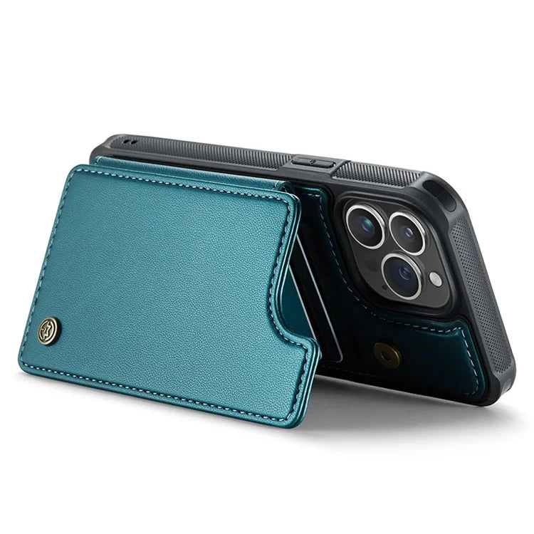 CASEME C22 Series for iPhone 15 Pro Max Case RFID Blocking Card Holder Phone Cover