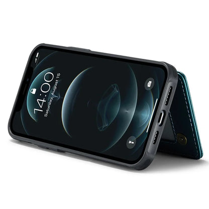 CASEME C22 Series For iPhone 12 Pro Max 6.7 inch Phone Case Leather+TPU Card Holder Cover