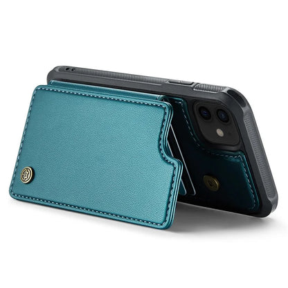 CASEME C22 Series for iPhone 12 / 12 Pro Case RFID Blocking Phone Cover with 4 Card Slots