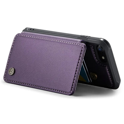 CASEME C22 Series for iPhone 6 / 6s / 7 / 8 / SE (2020) / SE (2022) Case Card Holder Phone Kickstand Cover