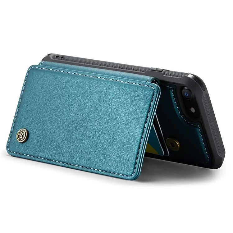 CASEME C22 Series for iPhone 6 / 6s / 7 / 8 / SE (2020) / SE (2022) Case Card Holder Phone Kickstand Cover