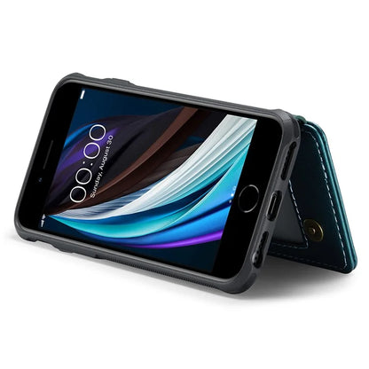 CASEME C22 Series for iPhone 6 / 6s / 7 / 8 / SE (2020) / SE (2022) Case Card Holder Phone Kickstand Cover
