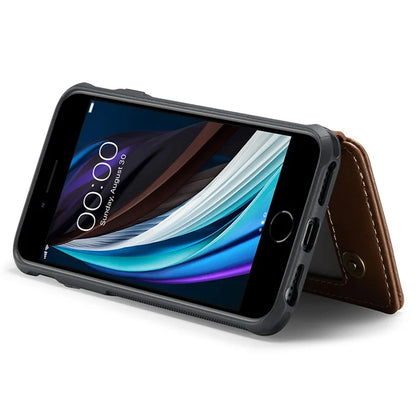 CASEME C22 Series for iPhone 6 / 6s / 7 / 8 / SE (2020) / SE (2022) Case Card Holder Phone Kickstand Cover
