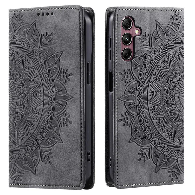For Samsung Galaxy A05s 4G Case Shockproof Shell Magnetic Auto Closing PU Leather Cover