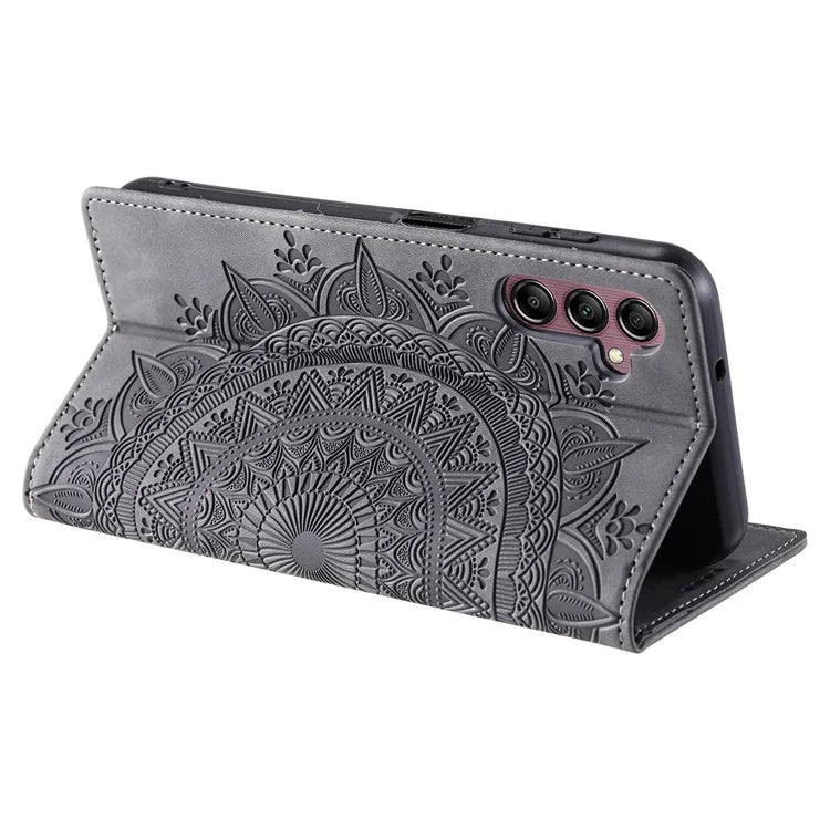 For Samsung Galaxy A05s 4G Case Shockproof Shell Magnetic Auto Closing PU Leather Cover