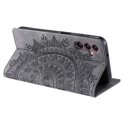 For Samsung Galaxy A05s 4G Case Shockproof Shell Magnetic Auto Closing PU Leather Cover