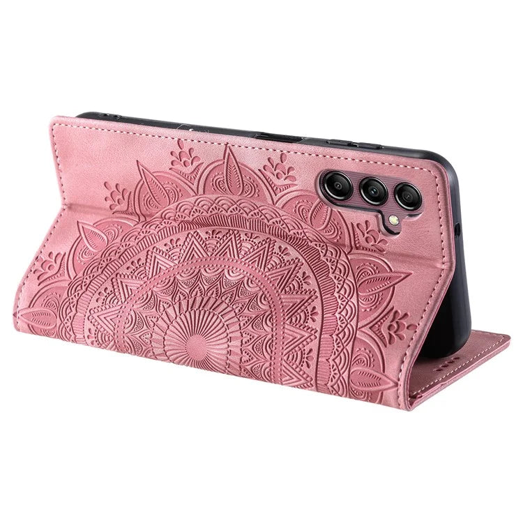 For Samsung Galaxy A05s 4G Case Shockproof Shell Magnetic Auto Closing PU Leather Cover