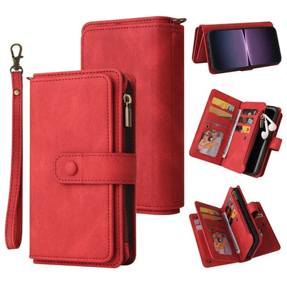 KT Multi-Functional Series-2 For Sony Xperia 1 V Case Zipper Leather Wallet Phone Protector