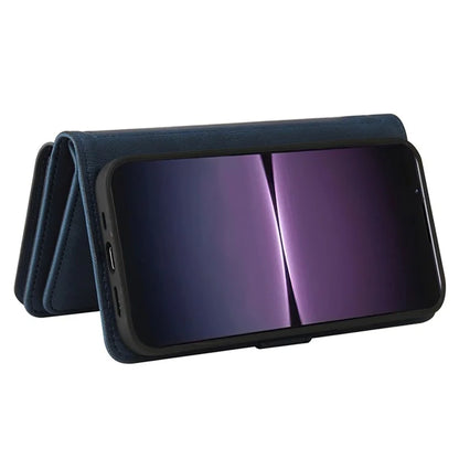 KT Multi-Functional Series-2 For Sony Xperia 1 V Case Zipper Leather Wallet Phone Protector