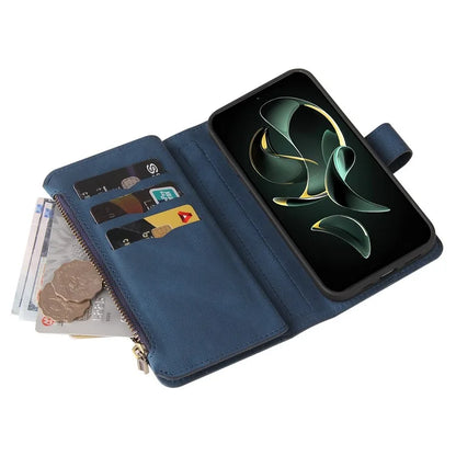 KT Multi-Functional Series-2 For Xiaomi 13T / 13T Pro / Redmi K60 Ultra Case Zipper Anti-scratch Cell Phone Cover