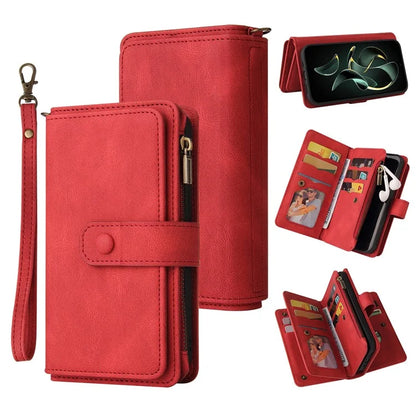 KT Multi-Functional Series-2 For Xiaomi 13T / 13T Pro / Redmi K60 Ultra Case Zipper Anti-scratch Cell Phone Cover