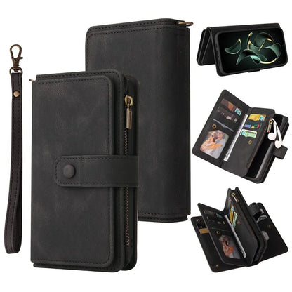 KT Multi-Functional Series-2 For Xiaomi 13T / 13T Pro / Redmi K60 Ultra Case Zipper Anti-scratch Cell Phone Cover