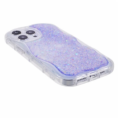 JTW Series for iPhone 15 Pro Case Glitter Sequins Epoxy TPU Phone Protector