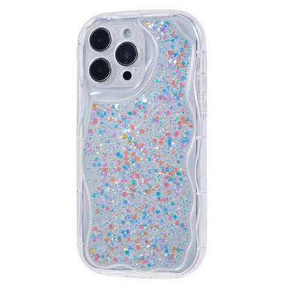 JTW Series for iPhone 15 Pro Case Glitter Sequins Epoxy TPU Phone Protector