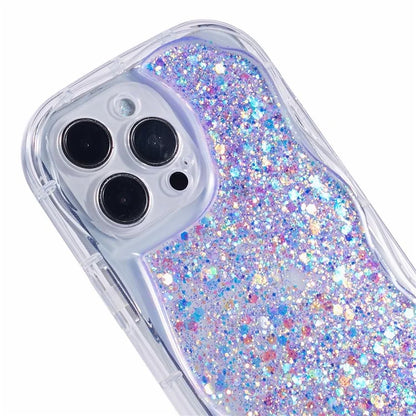 JTW Series for iPhone 12 Pro Epoxy Case Glitter Sequins TPU Back Cover