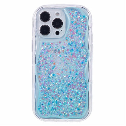 JTW Series for iPhone 12 Pro Epoxy Case Glitter Sequins TPU Back Cover